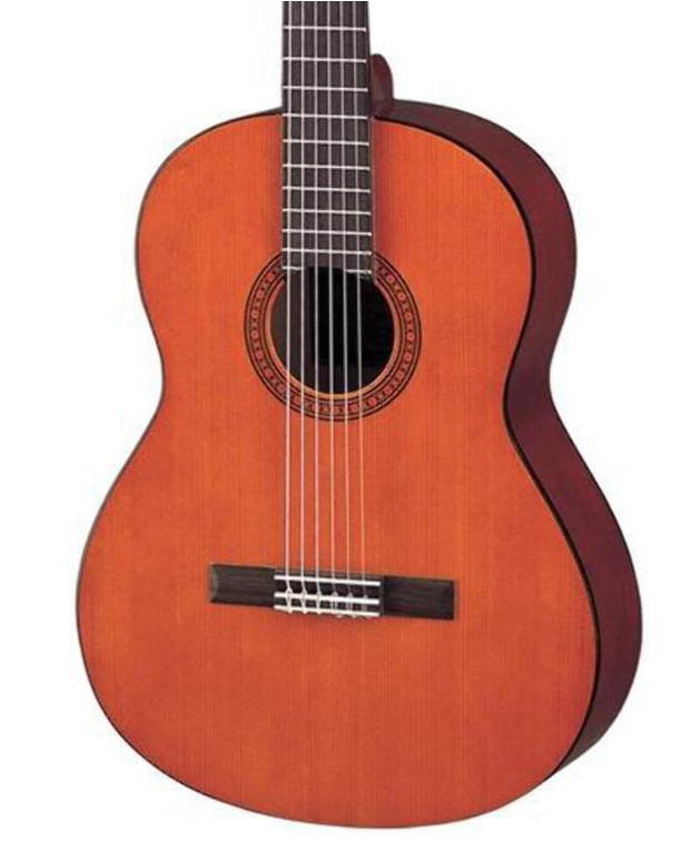 Yamaha C40II Guitare Classique Nature – Guitare traditionnelle 4/4 d'étude  – Idéale pour débutants